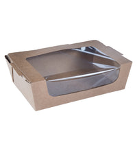 Large- Hot Food Box with Window (1400ml) (200 Pcs) Large- Hot Food Box with Window (1400ml) (200 Pcs)