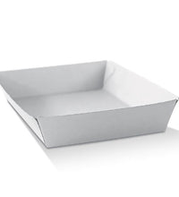White Corrugate Takeaway Tray 3- Medium (250Pcs) White Corrugate Takeaway Tray 3- Medium (250Pcs)