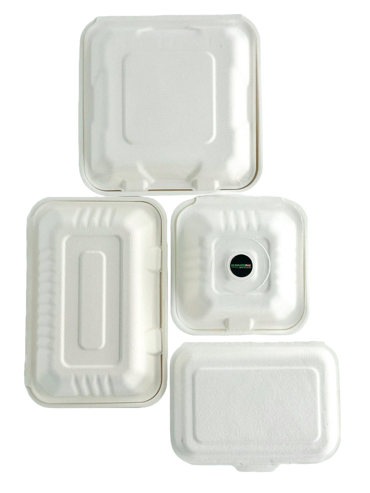 Sugarcane Takeaway Clamshells