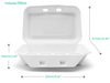 SC 0188 Clamshell Sugarcane 8″x5″ (200pcs)