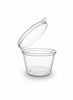 100ml Plastic Round Hinged Container (1000 Pcs)