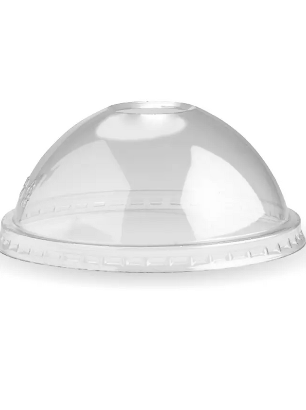 PET Dome Lid for 12-32oz Bowl - 115mm - Biopak (1000pcs)