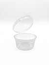 35ml Plastic Round Hinged Container (1000 Pcs)