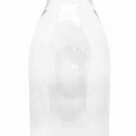 500ml Round Clear Plastic Bottles PET with Temper Evident Lids (50 Pcs)