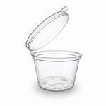 70ml Plastic Round Hinged Container (1000 Pcs)