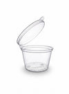 70ml Plastic Round Hinged Container (1000 Pcs)