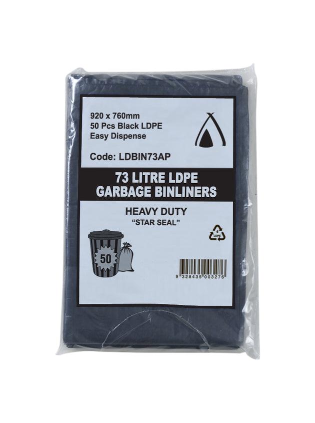 73L -Bin Liners All Purpose (250 Pcs)