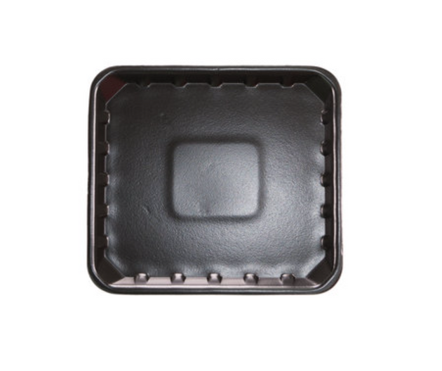 8x7 Flat Black Closed Ikon Foam Tray (15mm Deep) (750 Pcs)