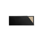 Black Cutlery Pouch with Bamboo Napkin (1000 Pcs)