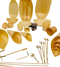 Bamboo Round  Skewer-200mm (5000 Pcs)