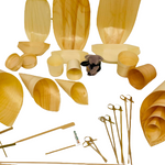 Bamboo Looped Skewer- 90mm (10000 Pcs)