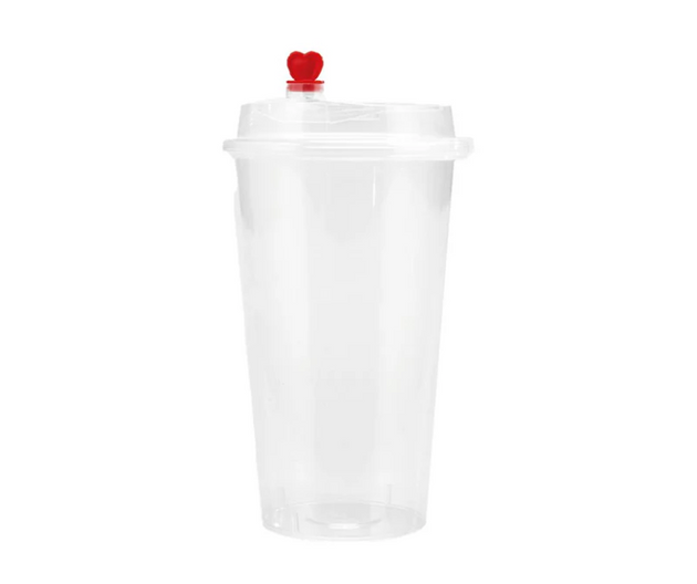 500ml Bubble Tea Reusable Plastic Cup 90mm (500Pcs)