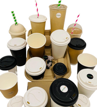 4oz PE Coated Coffee Cup SW- Black (1000 Pcs)