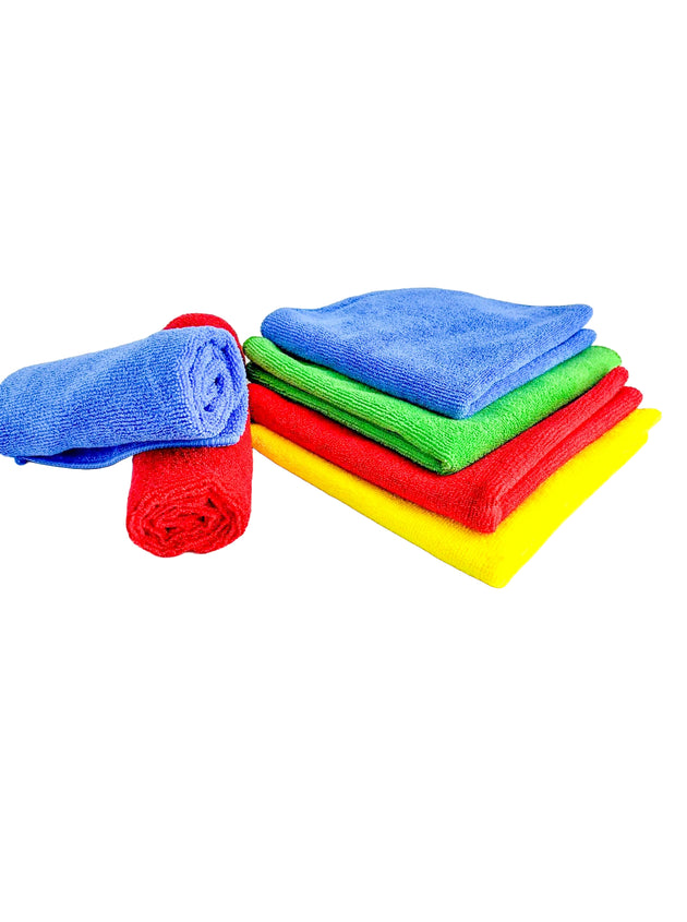 Microfibre cleaning cloth- Blue (50 Pcs)