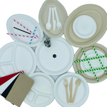 Wooden Fork/ Knife/ Spoon/ Napkin Cutlery Set- 6