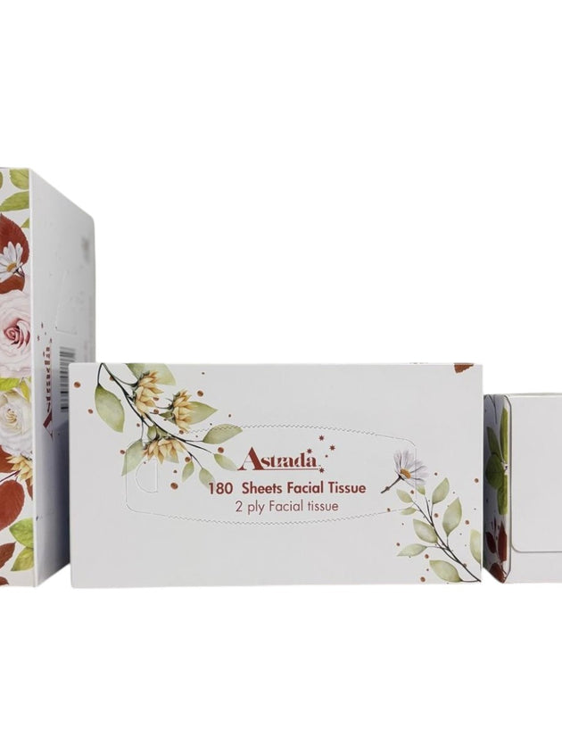 2 Ply Facial Tissue 180 Sheets/Box (24 Box)