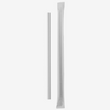 Paper Straw Regular Individually Wrapped- 6x197mm - Plain White (2000 Pcs)