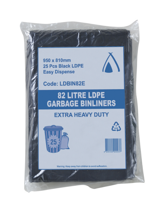 82L -Bin Liners EX H/Duty (200 Pcs)