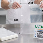 Super Strength LDPE Clear Bags 85x45 CM (250 Pcs)
