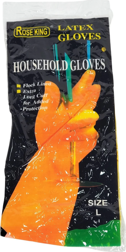 Rubber  Gloves - Ex Large (12 Pairs)