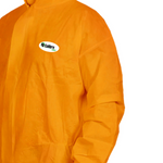 Hi-Caliber Disposable SMS Coverall Orange - 3XL (50 Pcs)
