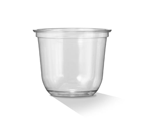 9oz-275ml U Shape PET Cup - 95mm Top (1000 Pcs)