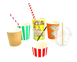 Paper Hot & Cold Cups n Lids