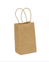Extra Small Twisted Hand Paper Bag - Brown (300 Pcs)