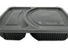 2 Compartment Container LID (300 Pcs)