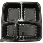 4 Compartment Container LID - 2 Small Comp (300 Pcs)