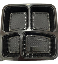 4 Compartment Container LID - 2 Small Comp (300 Pcs)