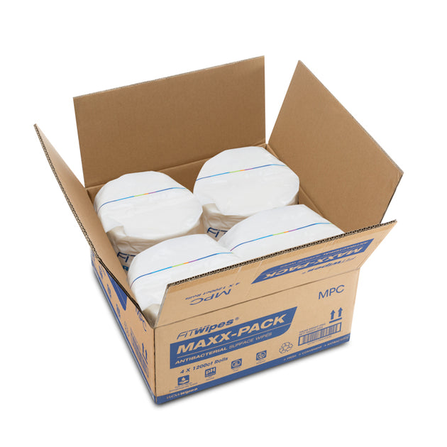 Antibacterial Wipes (4 X 1200 wipes) (4800 Pcs)
