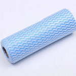Heavy Duty Wipes Roll (85 Sheets) ( 6 Roll/CTN) 60gsm- Blue