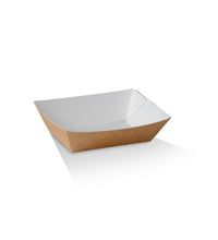 Cardboard Takeaway Tray 1- Ex Small (1000 Pcs)