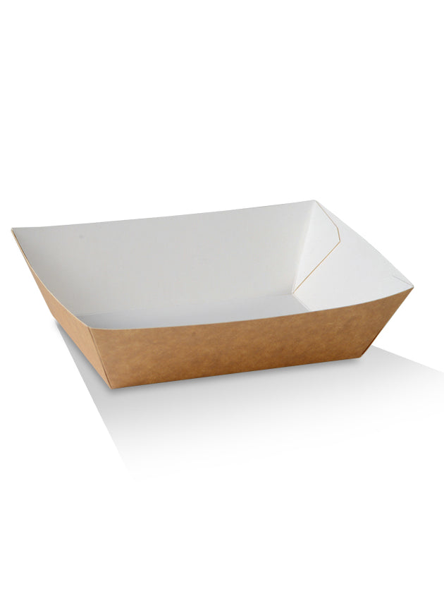 Cardboard Takeaway Tray 2- Small (900 Pcs)