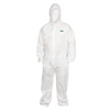 Hi-Caliber Microporous Coverall White All Size (50 Pcs)