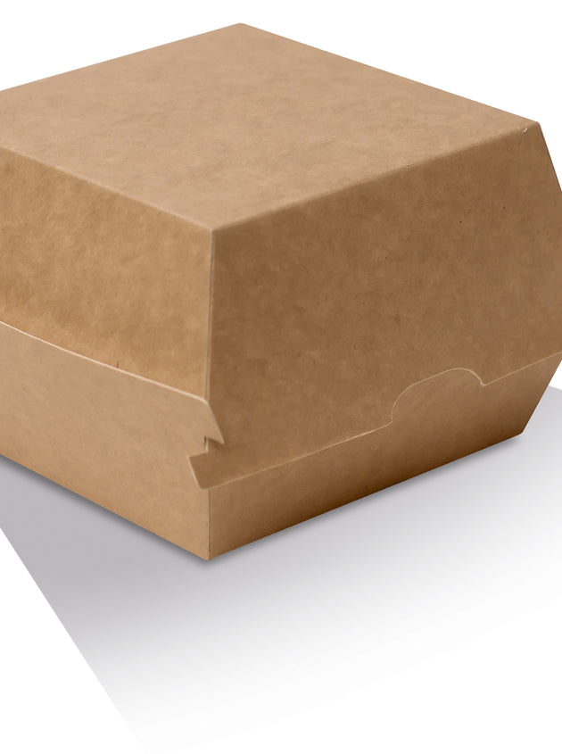 Burger Box- Kraft Board (500 Pcs)