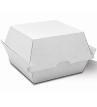 White Burger Box (250pcs)