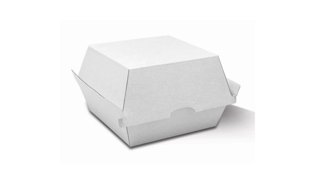 White Burger Box (250pcs)