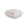 8" Sugarcane Clamshell (200 Pcs)