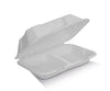 9x6x3" Sugarcane Clamshell- 2 Compartments (250 Pcs)