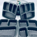 4 Compartment Container LID - Equal Comp (300 Pcs)