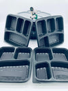 4 Compartment Container LID - Equal Comp (300 Pcs)