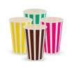 16oz Candy Stripe Paper Cold Cups