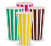 22oz Candy Stripe Paper Cold Cups