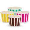 8oz Candy Stripe Ice Cream Paper Cup