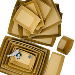 Corrugate Takeaway Tray 1- Small (500 Pcs)