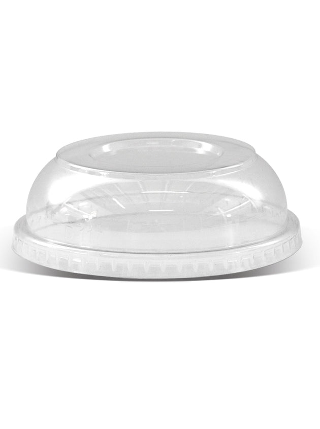 PET Dome Lid (Fit 12/16/24oz Bowl)- No Hole (500 Pcs)