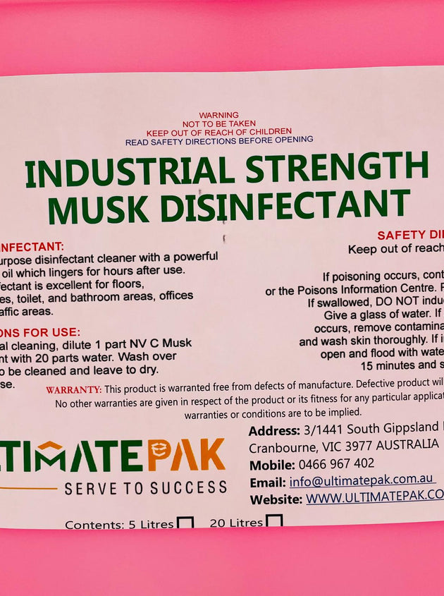 20L Musk Disinfectant