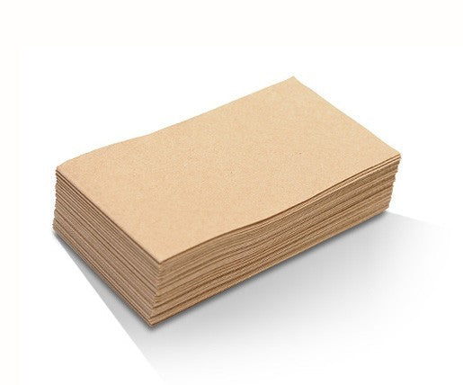 2 Ply Dinner Napkins Quilted GT Fold Kraft - 400x400 (1000 Pcs)